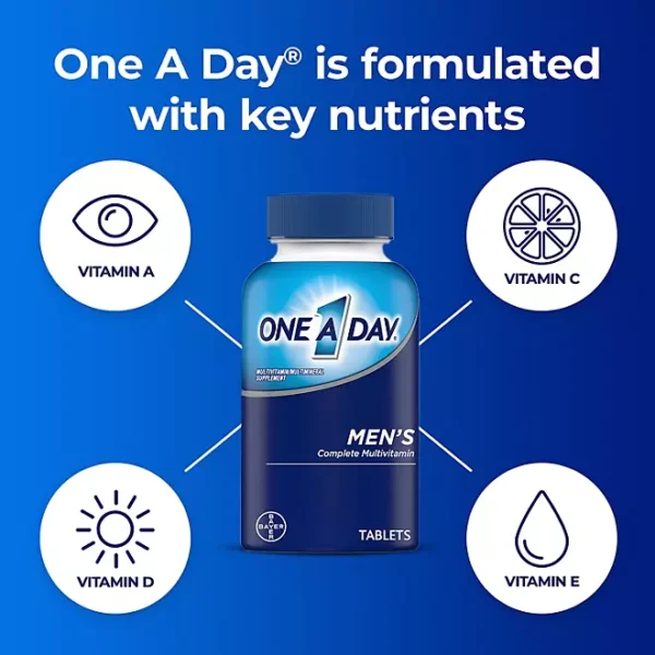 One A Day Men's Health Formula Multivitamin Tablets 300 ct. - Image 2