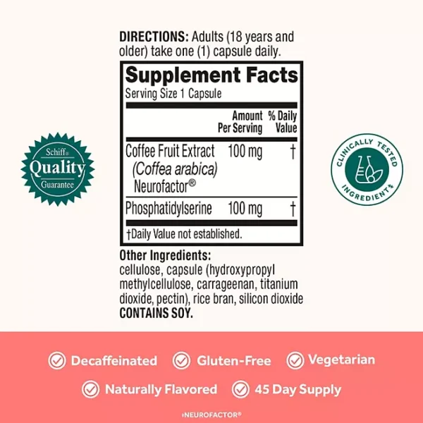 Neuriva Original Brain Health Supplement Capsules, 45 ct. - Image 4