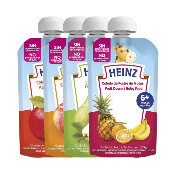 Heinz Assorted Flavor Baby Food 12 Units / 105 g / 3.7 oz - Image 2