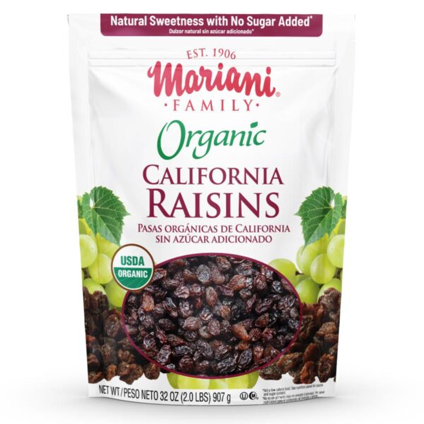 Mariani Californian Organic Raisins 907 g / 32 oz