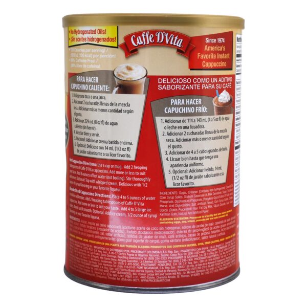 Caffe D'Vita Mocha Cappuccino Mix 1.36 kg 1 3 1b - Image 3