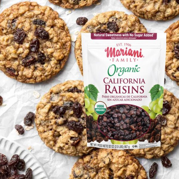 Mariani Californian Organic Raisins 907 g / 32 oz - Image 2