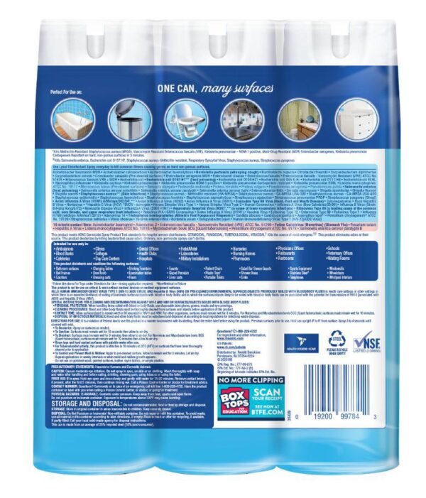 Lysol Disinfectant Spray Crisp Linen 3 Units / 562 mL / 19 oz - Image 2
