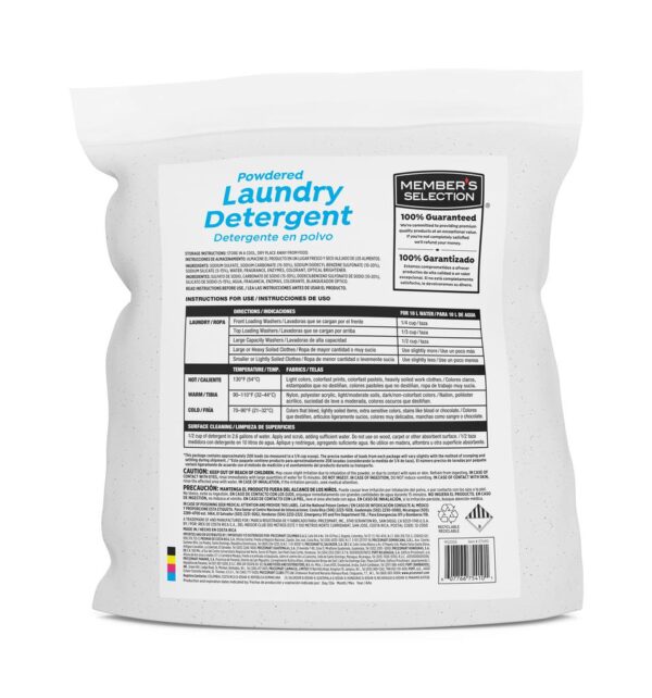 Biodegradable Powder Laundry Detergent 10 kg / 22 lb / 208 Washes - Image 2