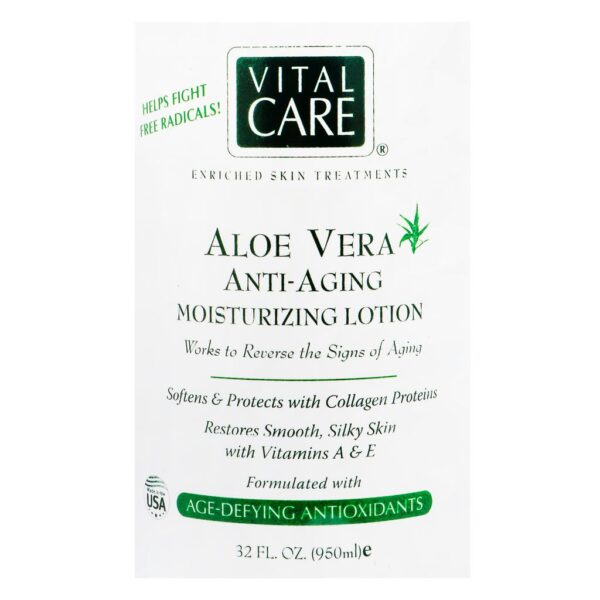 Vital Care Aloe Vera Anti-aging Moisturizing Lotion 2 Units / 950 mL / 32 oz - Image 4