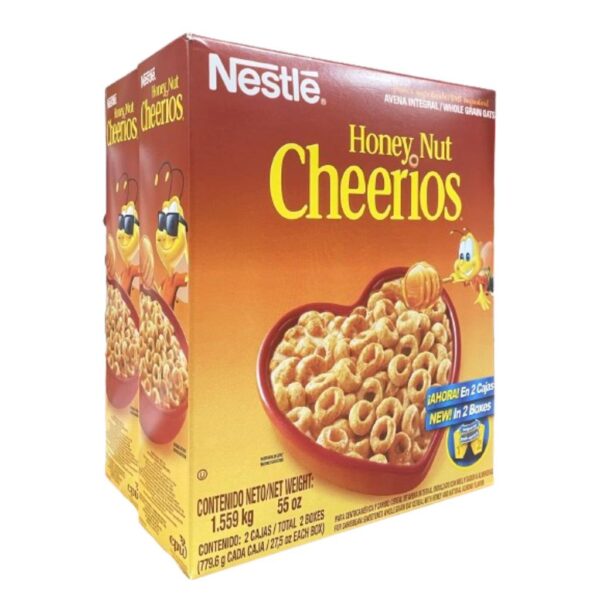 Nestle Honey Nut Cheerios 2 Units / 779 g / 27.5 oz - Image 2