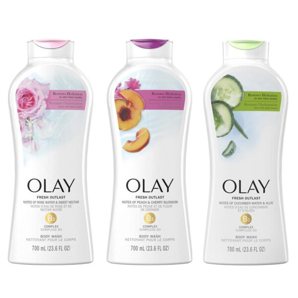 Olay Liquid Body Soap 3 Units 700 mL | 23.6 oz
